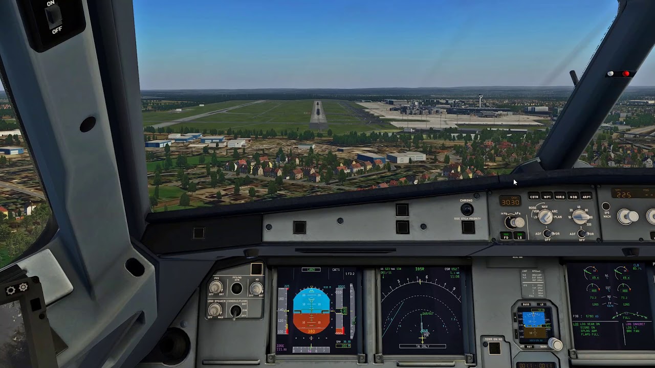 landing rate x-plane 11